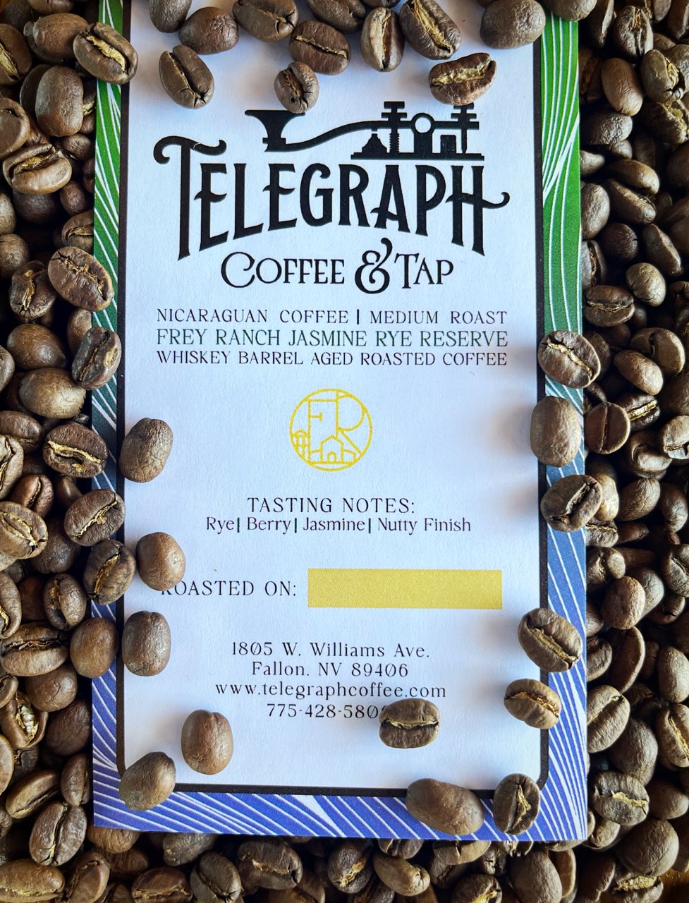 Jasmine Rye Whiskey Barrel Aged Coffee